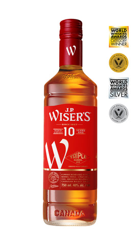 J.P. Wiser's 10 Year Old Canadian Whisky