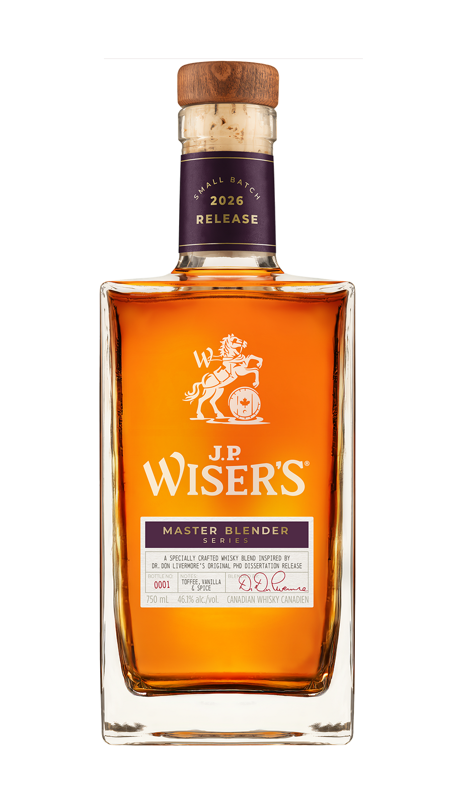 J.P. Wiser's Master Blender Series Canadian Whisky