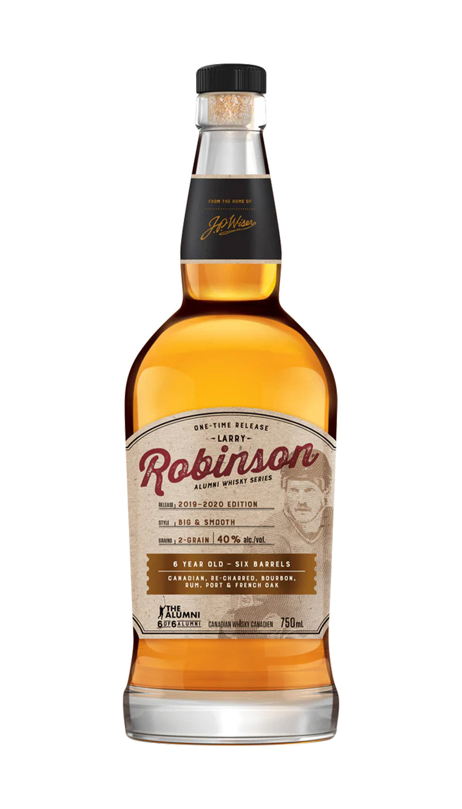 J.P. Wiser's Alumni Whisky Series - Larry Robinson