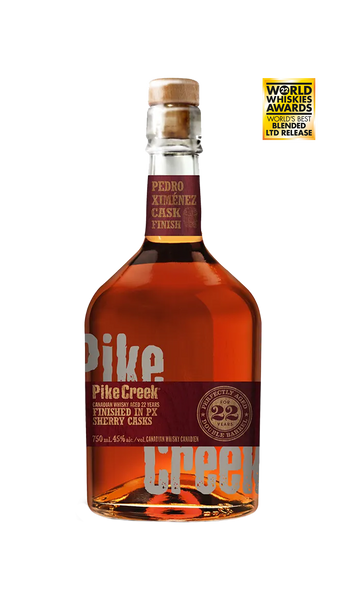 Pike Creek 22 Year Old PX Cask Finish Canadian Whisky – JP Wiser's